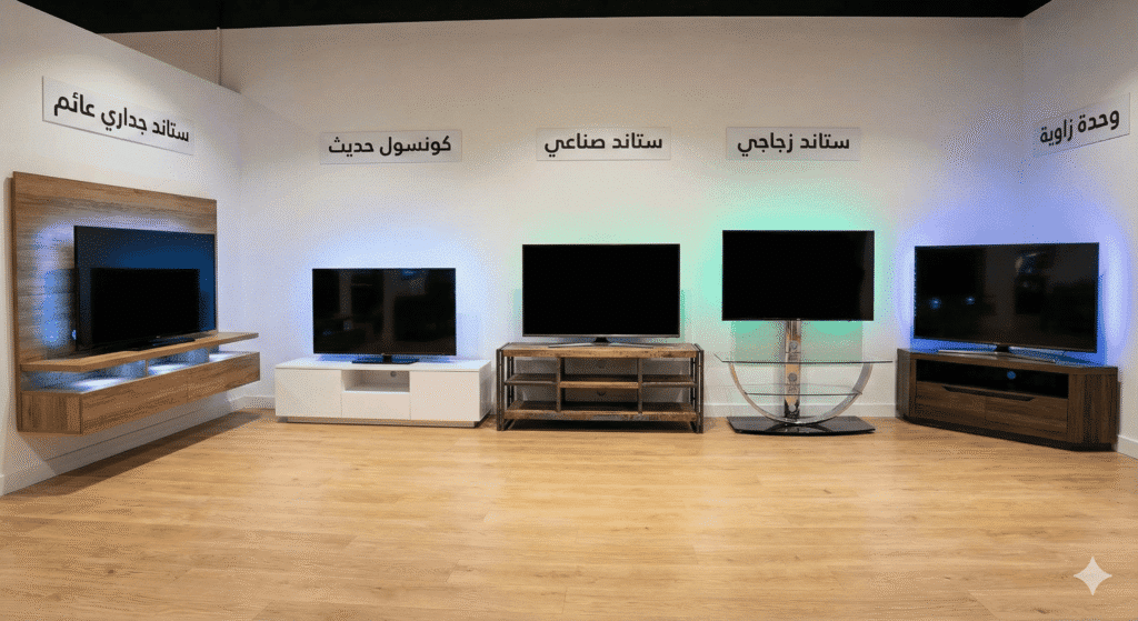 تركيب استاندات عرض احترافية داخل الشركات والمشاريع