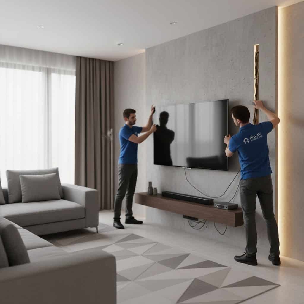 فني ستاند تلفزيون هندي شاطر | تركيب أرفف ورسيفر وإخفاء الأسلاك