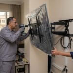 تركيب ستاندات بلازما تلفزيون بالكويت